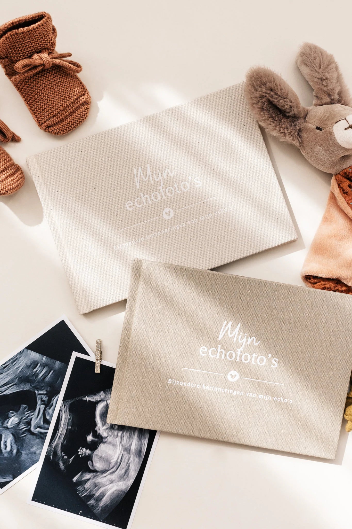 Mijn echofoto’s invulboekje